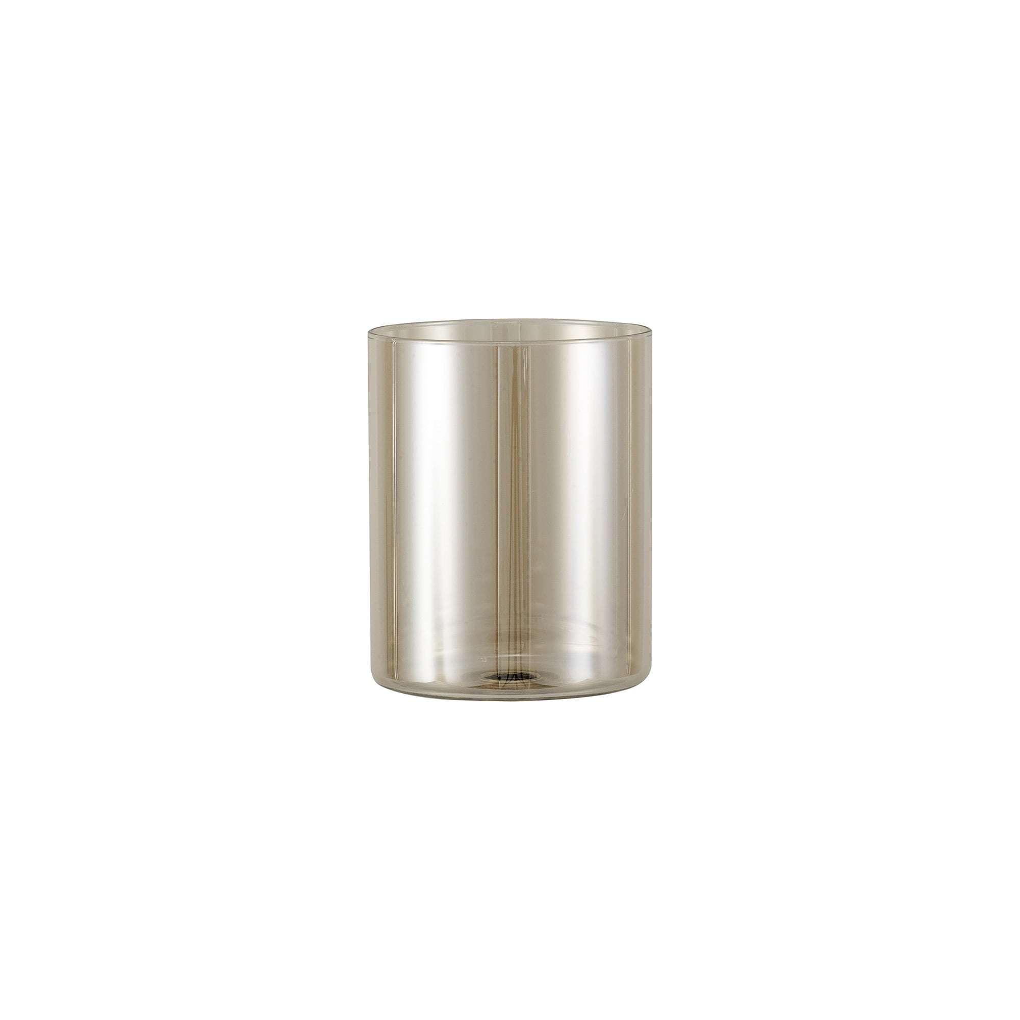 Fabula Tamworth 6 Light Linear Pendant - Mixed Cylinder Shades - Polished Chrome & Cognac Glass