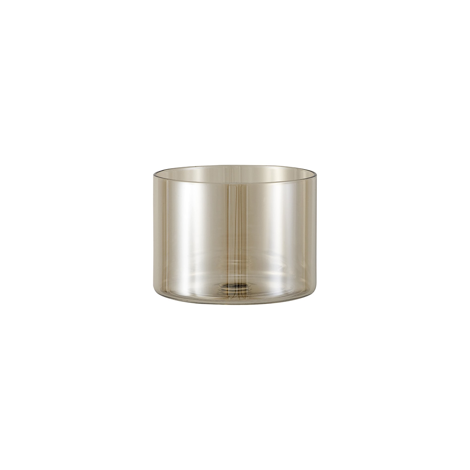 Fabula Tamworth 6 Light Linear Pendant - Mixed Cylinder Shades - Polished Chrome & Cognac Glass