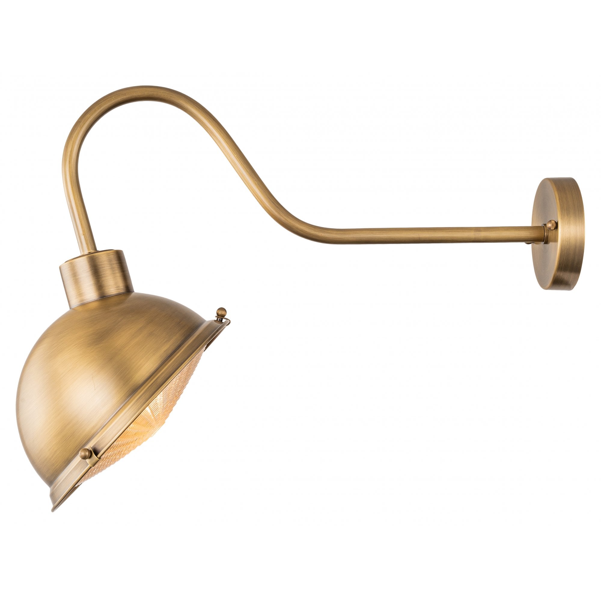 Elstead Chiswick 1 Light Sign Light - Antique Brass