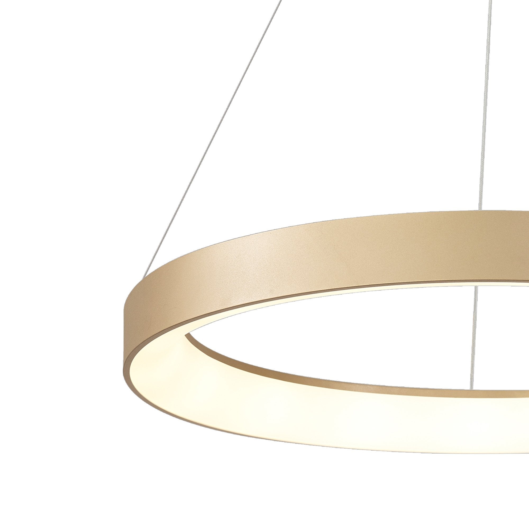 Mantra Niseko II 90cm Ring Pendant - Gold