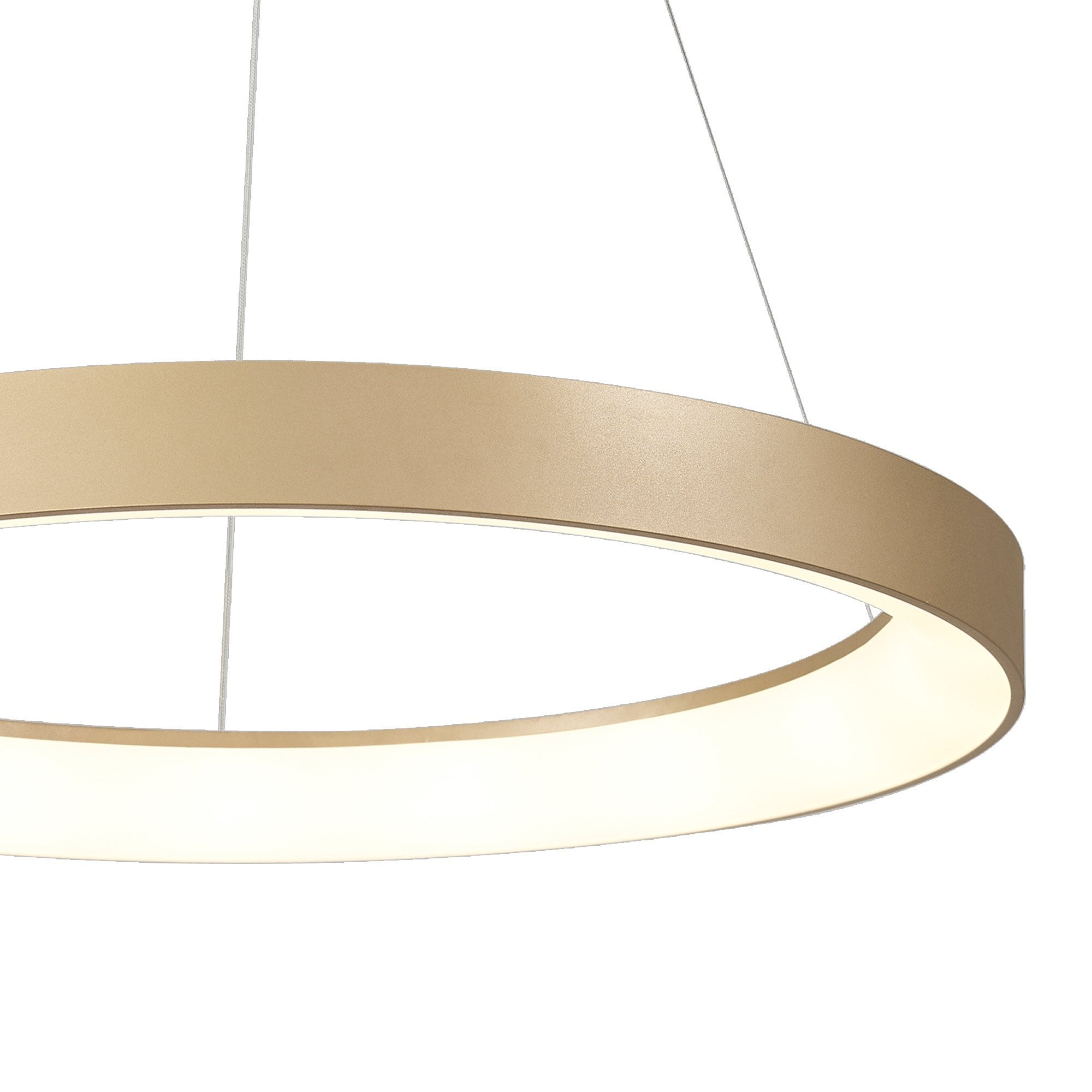 Mantra Niseko II 90cm Ring Pendant - Gold