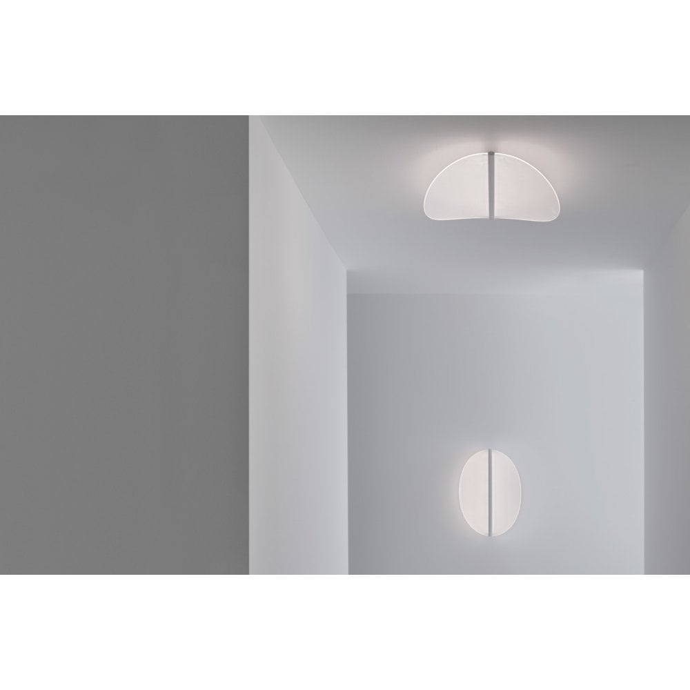 Stilnovo Diphy L76 Large Transformative Optic Wall/Ceiling Light - Matt White