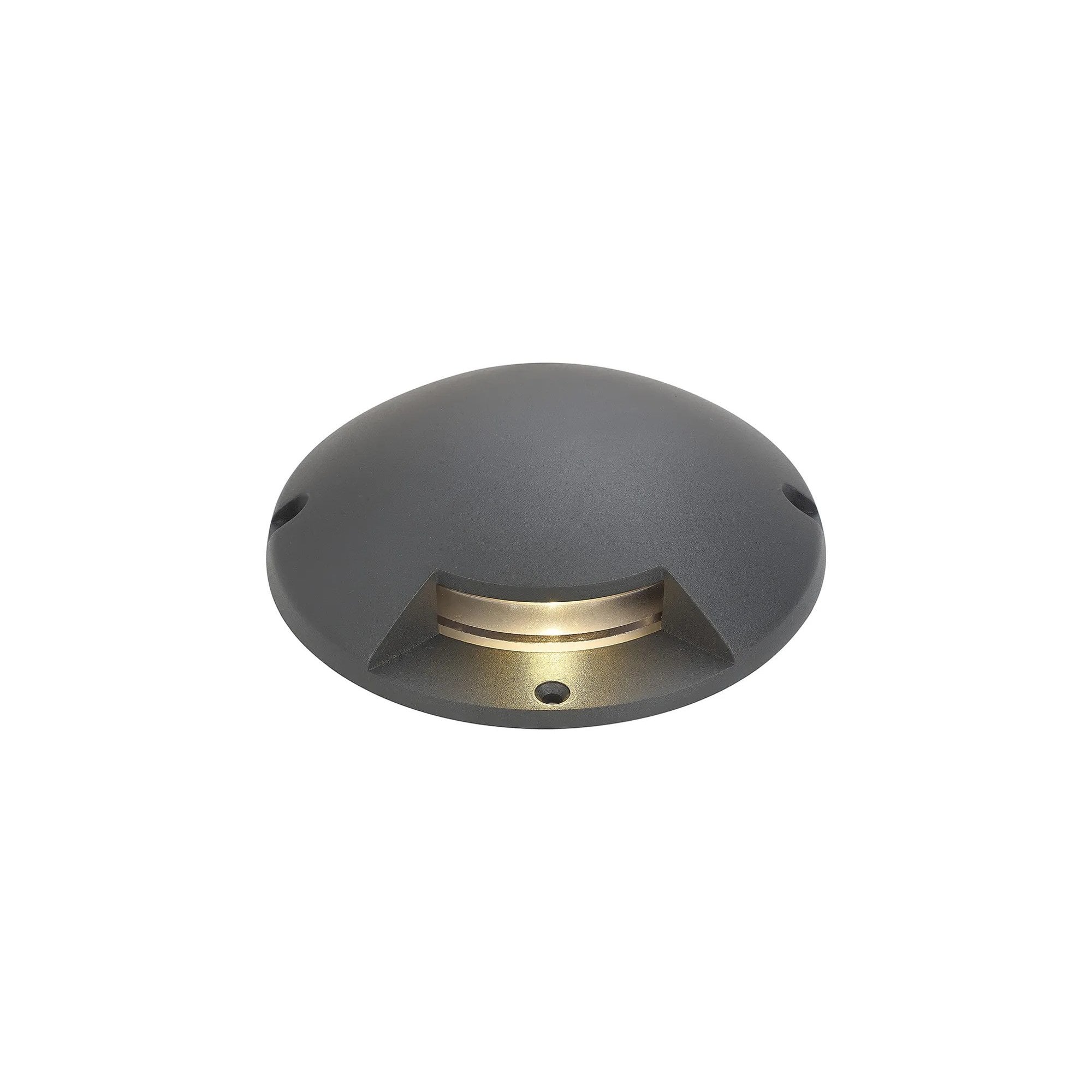 Fabula Capworth Surface Mounted 2W LED Drive Over Ground Light - Dark Grey