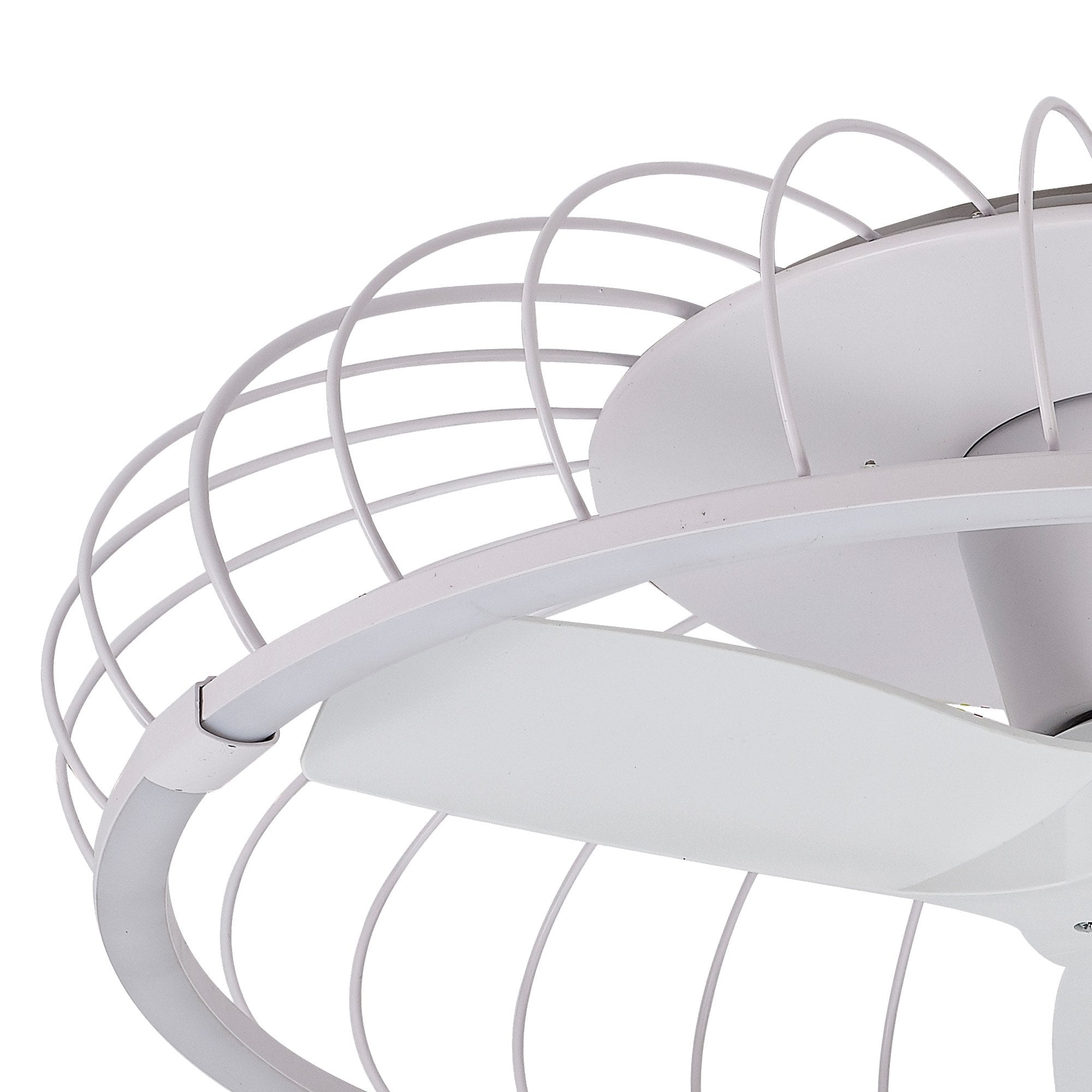Mantra Nature 75W LED Dimmable Ceiling Light & Fan, Remote, APP, Voice Controlled - White