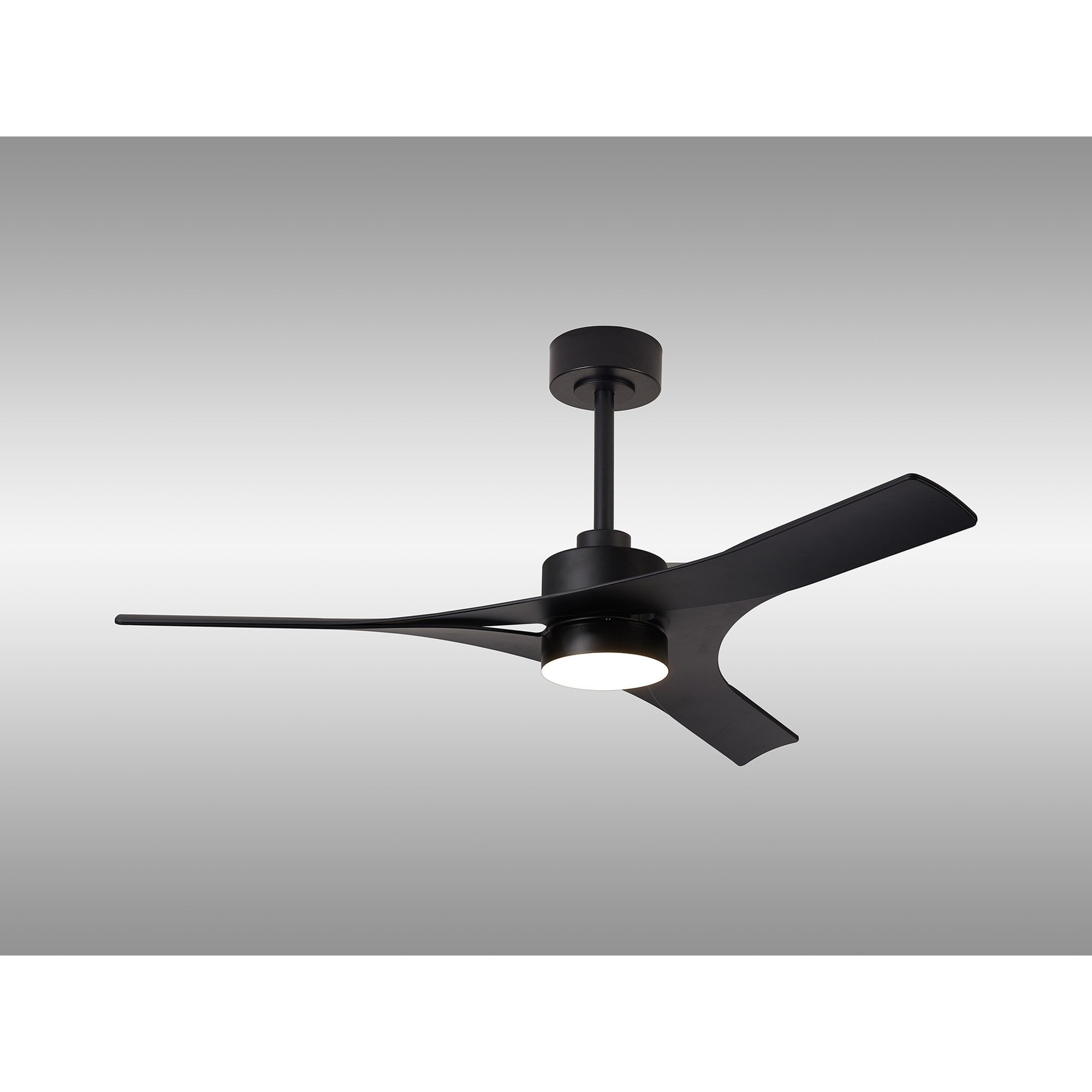 Mantra Thai 30W LED Dimmable Ceiling Light With Built-In 35W DC Fan, 2700-5000K Remote & APP Control - Black