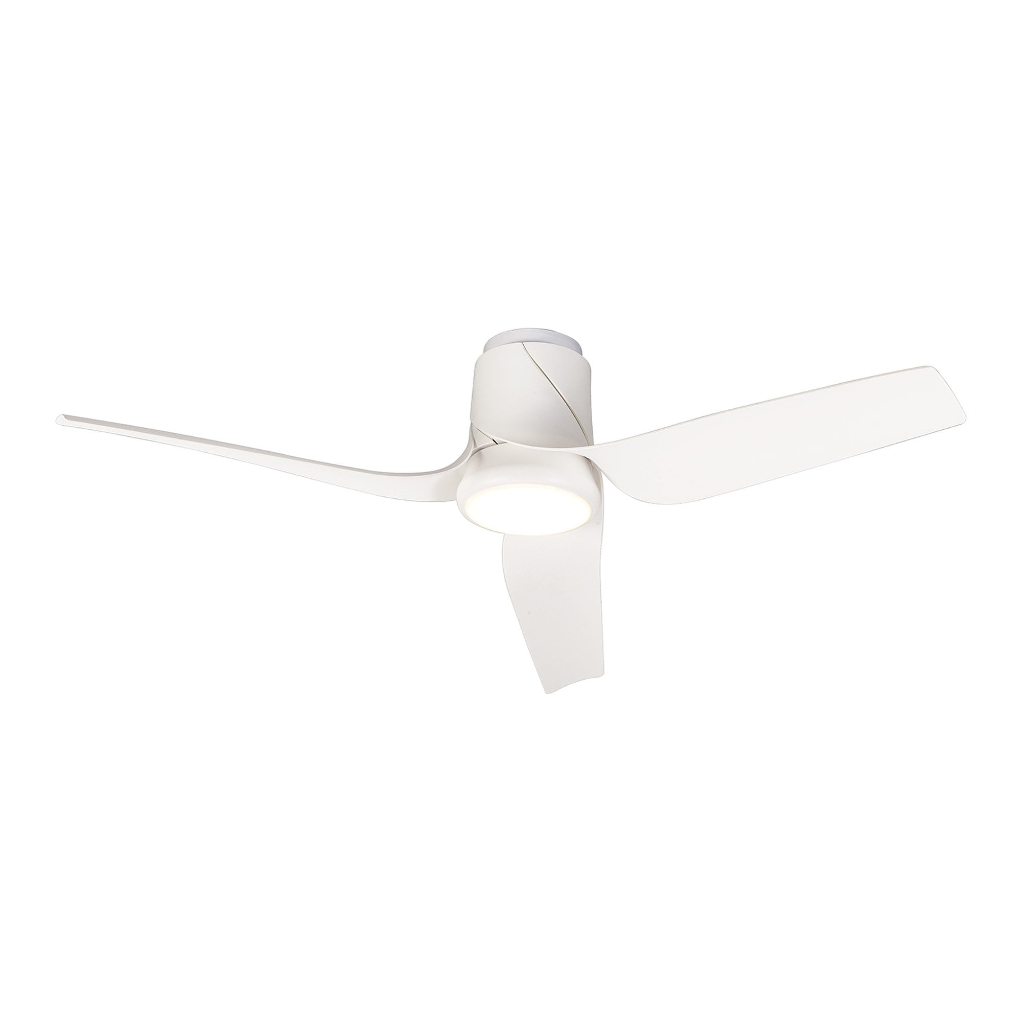 Mantra Ushuaia 30W LED Dimmable Ceiling Light With Built-In 35W DC Fan, 2700-5000K Remote & APP Control - White