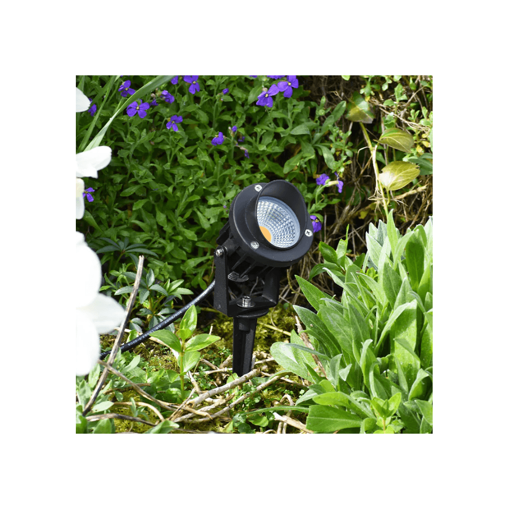 Lumena Solspike 7W LWS  Spotlights with Ground Spike (set of 3) - Solar