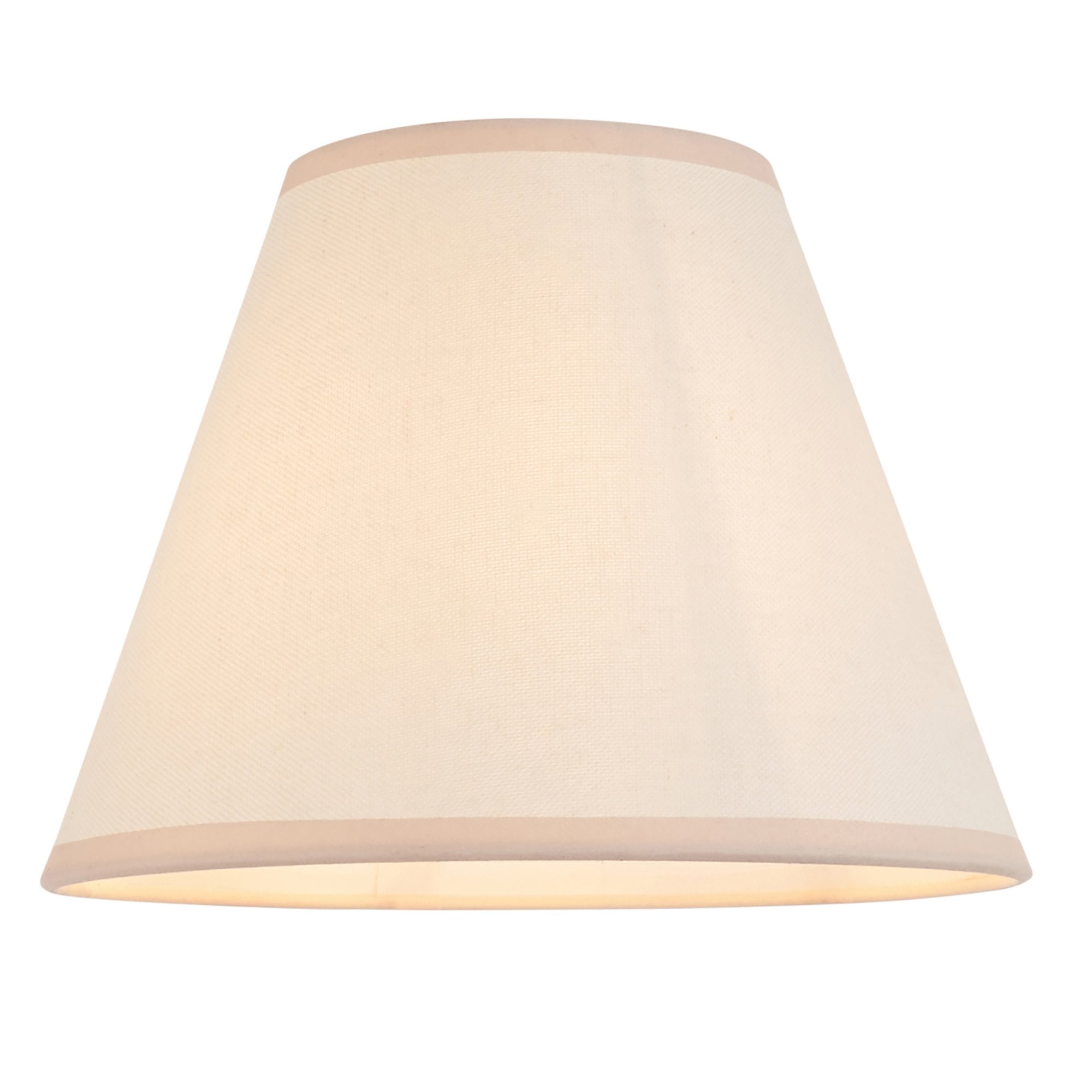 Endon Burley Rechargeable Floor Lamp & Ivy 25cm Vintage White Shade