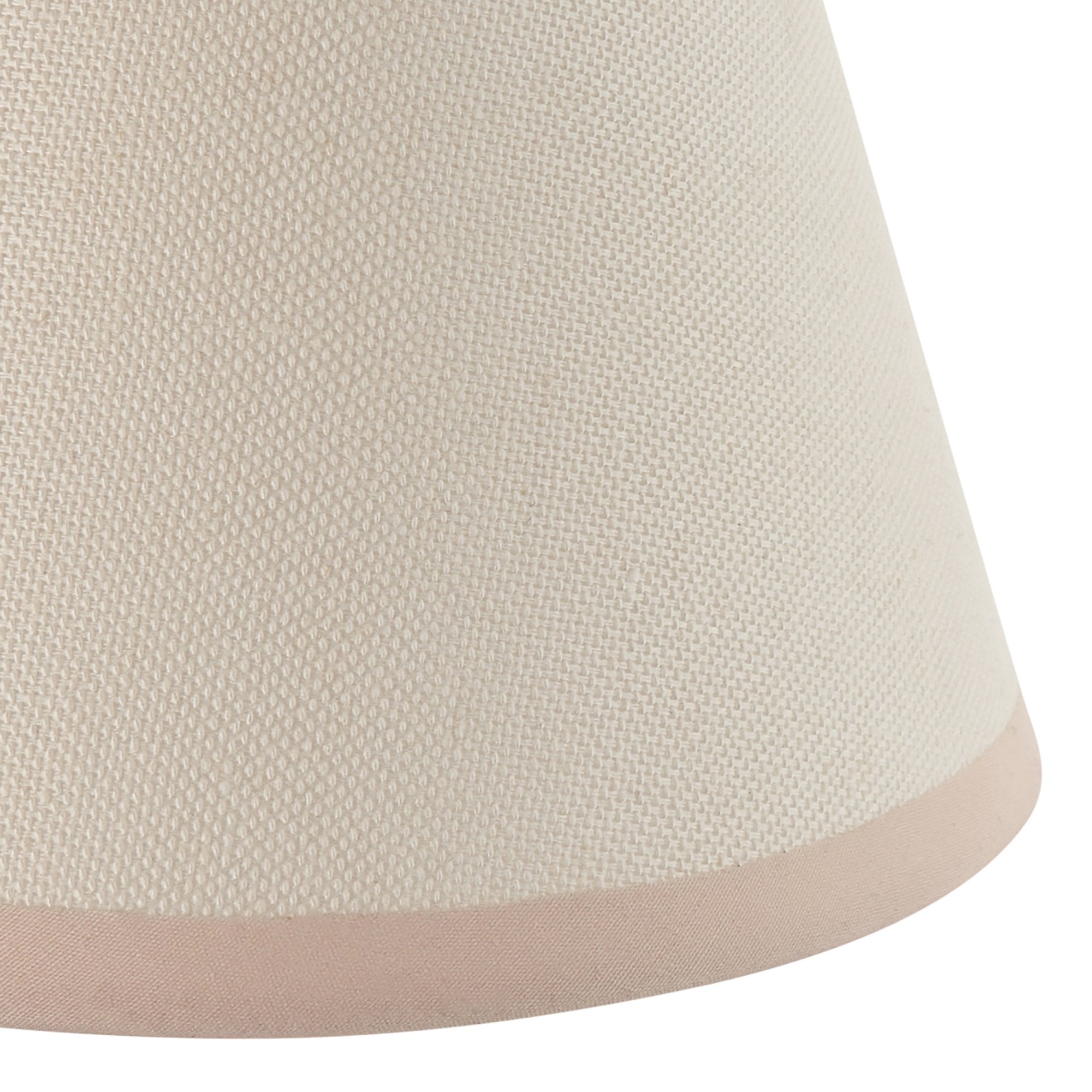 Endon Wood Wing Wall Light & Ivy 16cm Vintage White Shade