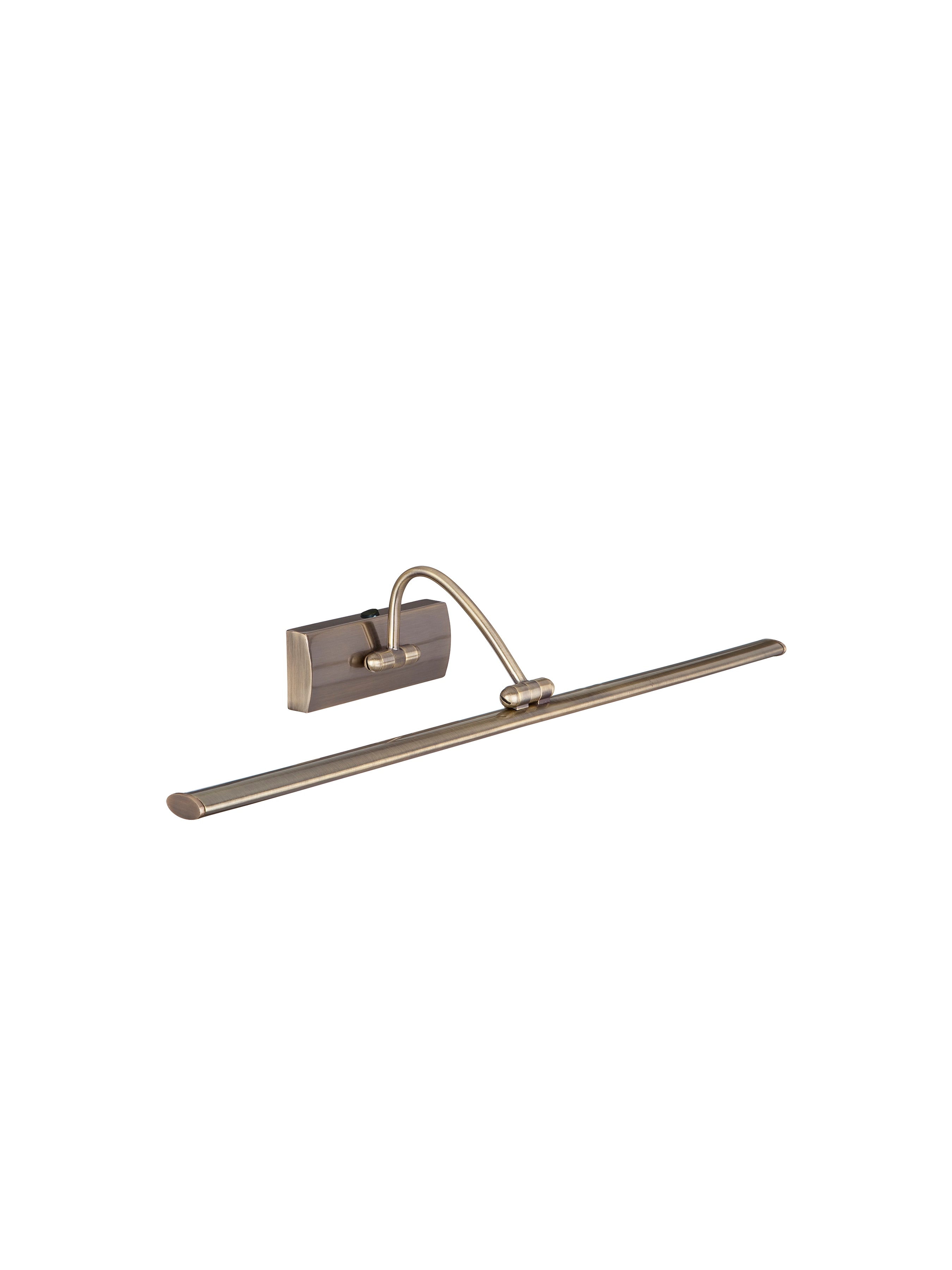 Searchlight Angela Antique Brass 51 LED Picture Light With Adjustable Head