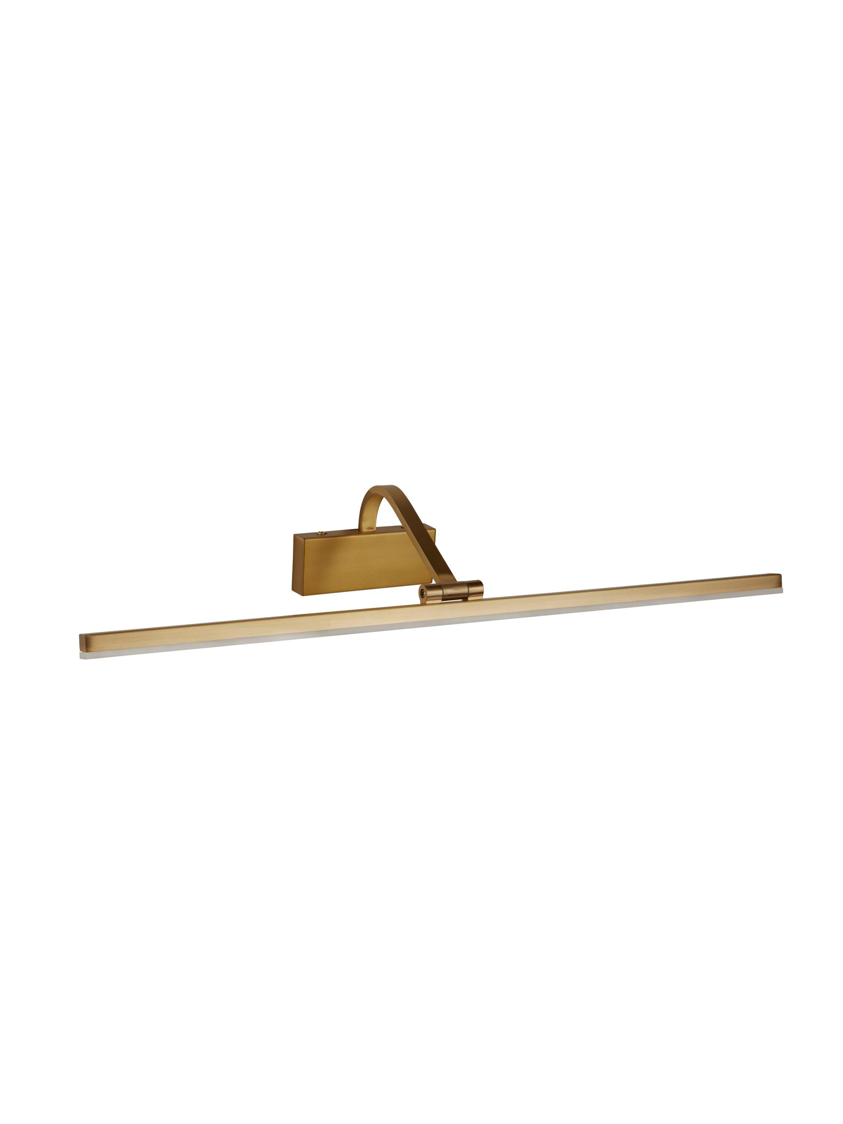 Searchlight Beckwith LED Picture Light - Satin Brass