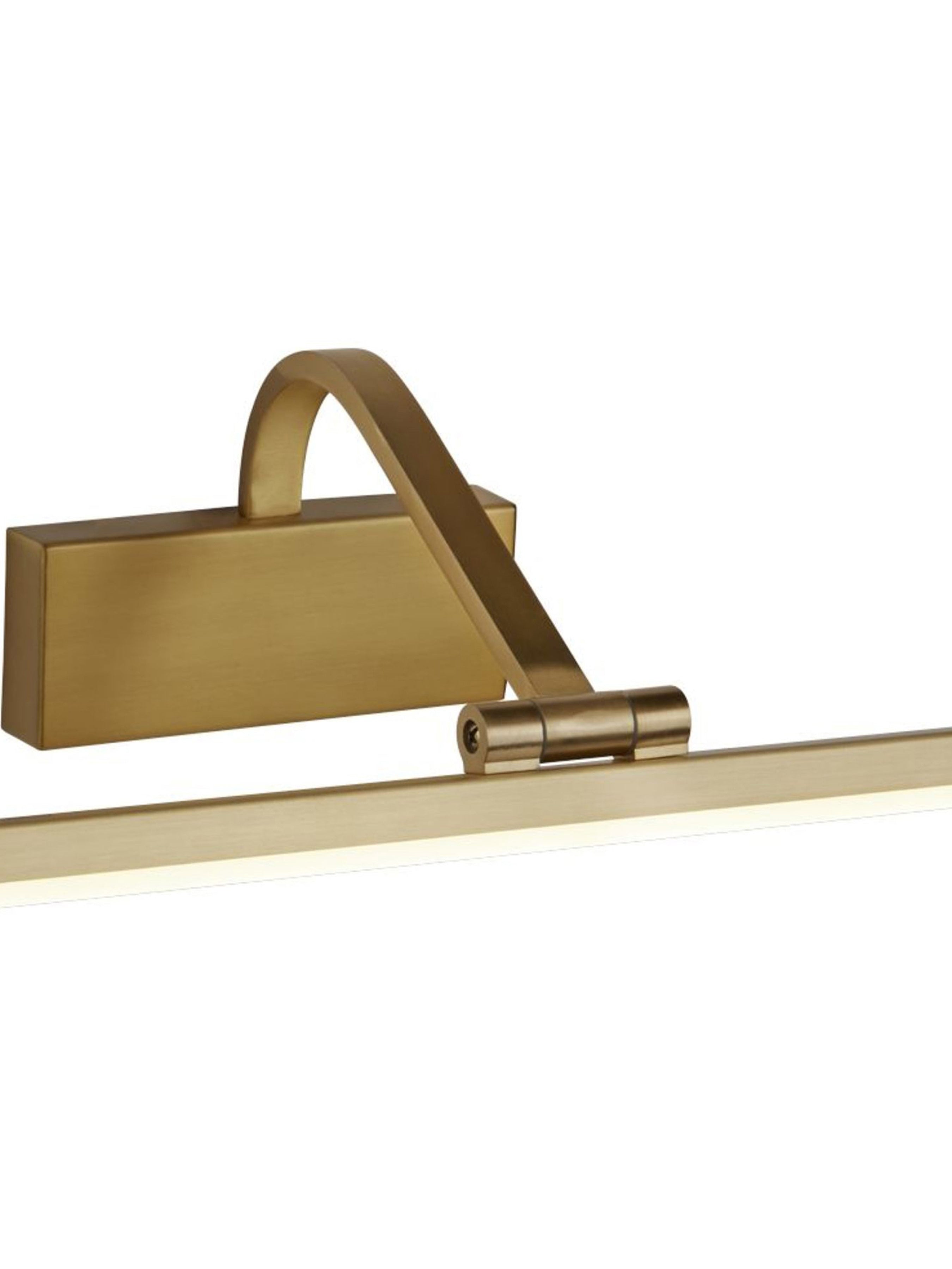 Searchlight Beckwith LED Picture Light - Satin Brass