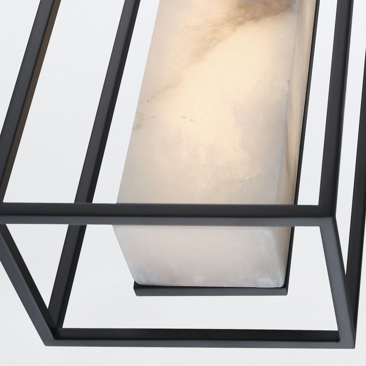 Quintiesse Blakley Single Wall Light Large - Matte Black