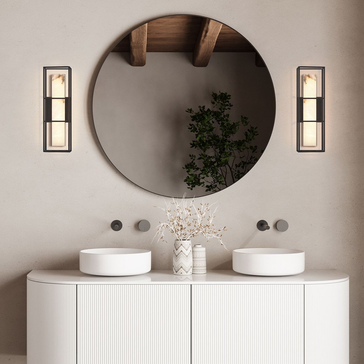 Quintiesse Blakley Single Wall Light Medium - Matte Black